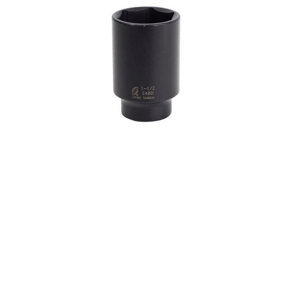 1/2" Drive, Deep Impact Socket, 1-1/2" 248D