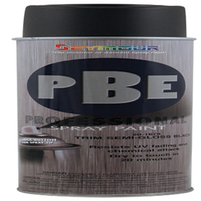 PBE Professional Spray Trim Semi-Gloss Black Paint 20-1679