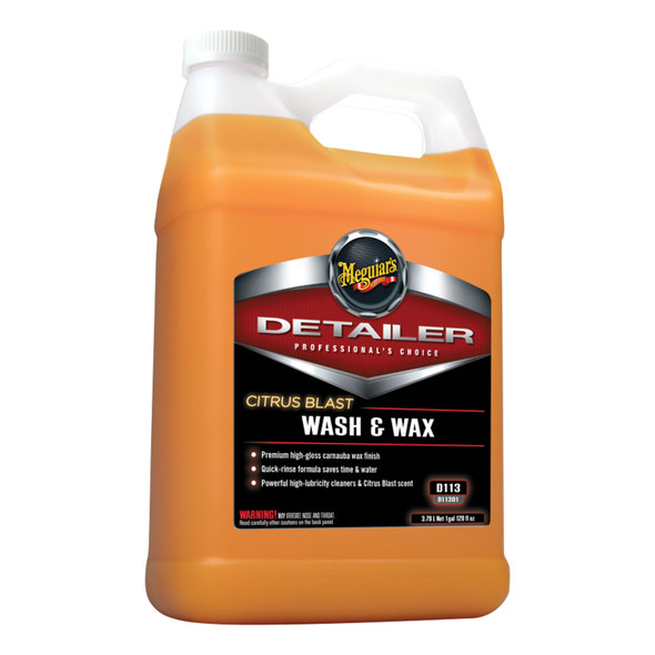 Citrus Blast Wash & Wax, 1 Gallon D11301