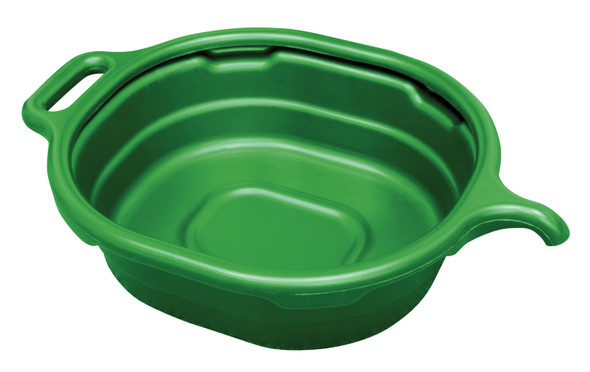 4.5 Gallon Oval Drain Pan, Green 17982