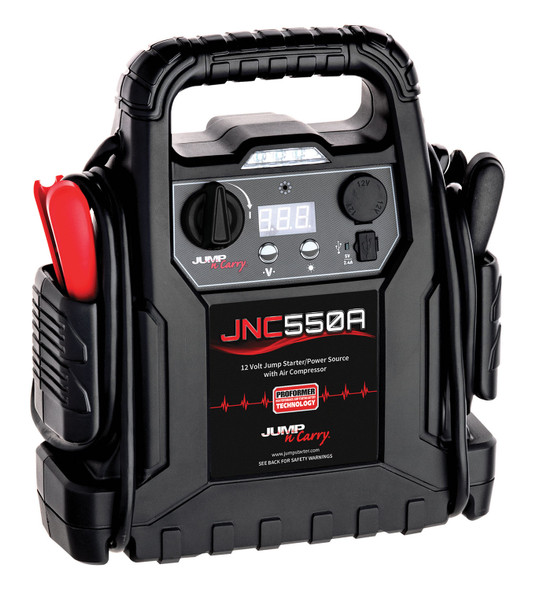 JNC550A 1100 Peak Amp  12V Jump Starter / Power Supply / Air Compressor JNC550A