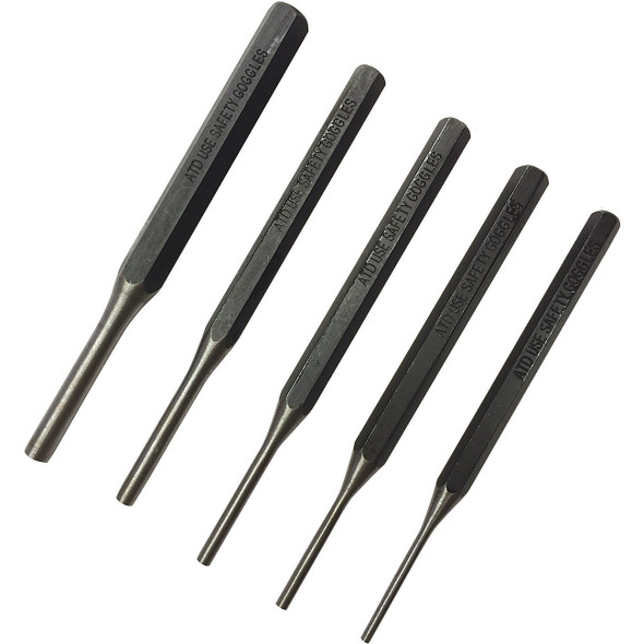 Pin Punch Set, 5 pc. 761