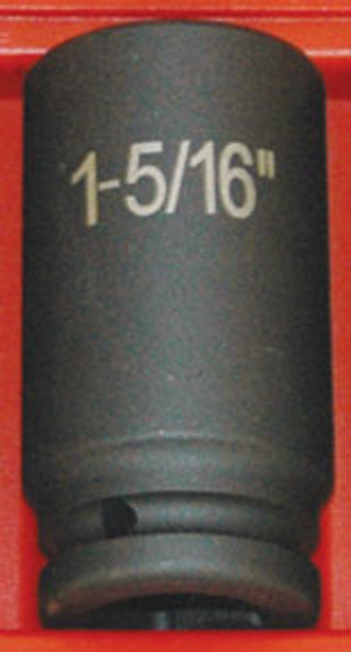 3/4" Drive 6-Point Deep Fractional Impact Socket - 1-5/16" 6442