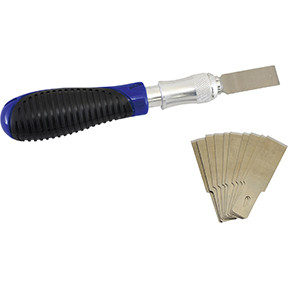 Universal Razor Edged Scraper & 10 Blades 9531