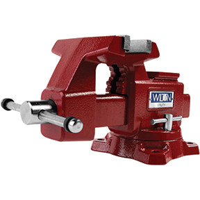 UTILITY BENCH VISE 5-1/2" JAW WIDTH, 5" JAW OPENING, 360 SWIVEL BASE 28819