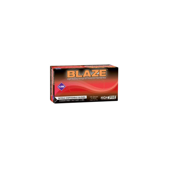 BLAZE Orng Nitrile Glv SZ XL N484