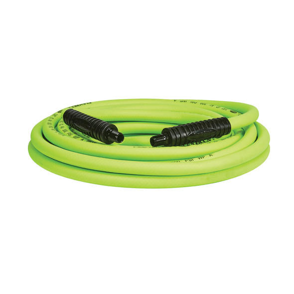 3/8" X 25' Flexzilla ZillaGreen Air Hose with 1/4" Ends HFZ3825YW2