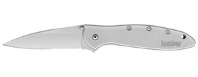 Ken Onion Aluminum Leek Knife (serrated) 1660ST