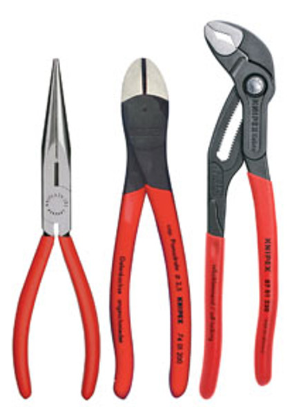 3-Piece Universal Cobra Adjustable Pliers Set 002008S2 3-Piece Universal Cobra Adjustable Pliers Set 002008S2