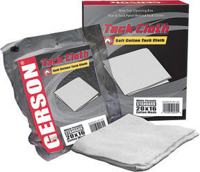 Tack Cloth - High Tack, Standard (20 x 16) Mesh, White Cotton 20002W