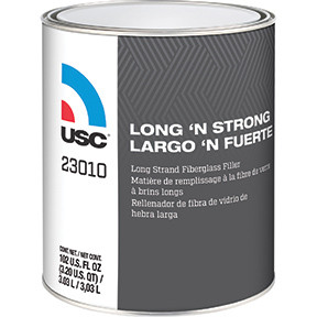 Long 'N Strong Fibreglass Filler, 1-Quart 23020