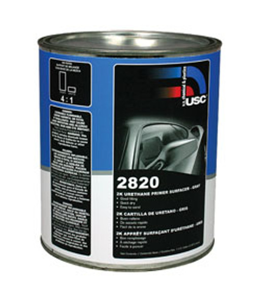 2K Urethane Primer Surfacer - Gray, Gallon 2820-1
