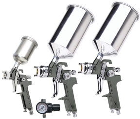 H.V.L.P. Triple Set-Up Spray Gun Kit, 4 pc 19220
