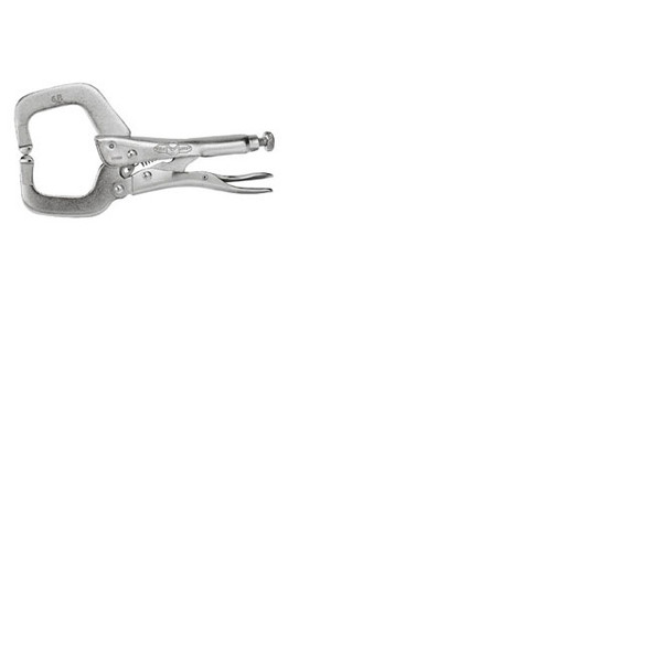 The Original Locking C-Clamps with Regular Tips, 6” 6R