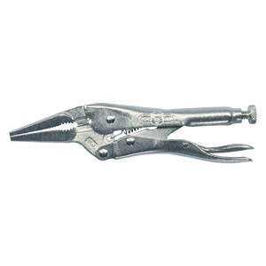 The Original Long Nose Locking Pliers with Wire Cutter, 6" 6LN