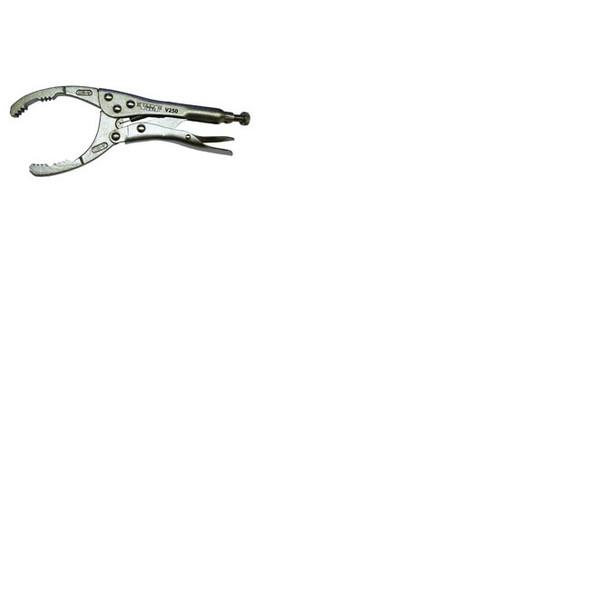 Locking adjustable OIL Filter Pliers, 2.125" to 4.25" V250