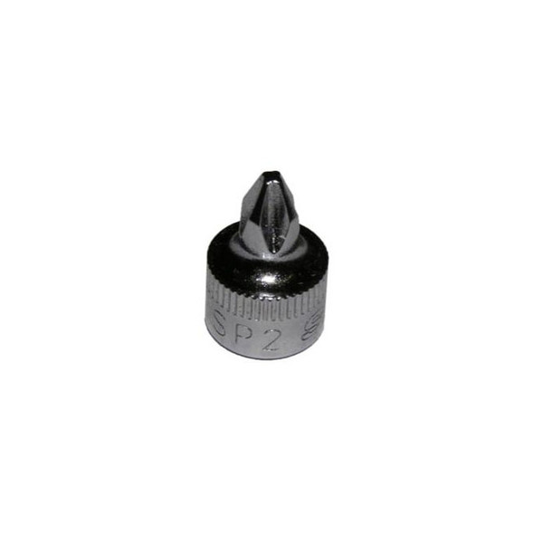 Stubby Philips Driver P2 Tip 1/4" Square Dr SP2