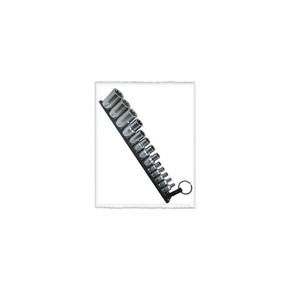 Elite 13pc. "E" Torx Set, E4 Thru E24, package on a Black Magrail TMS-ETORX