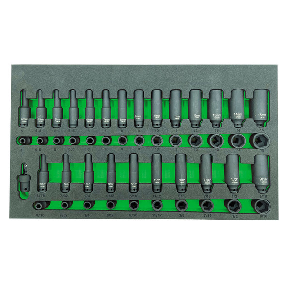 49 Pc. 1/4'' Dr. Impact Socket Master Set IMPACT449