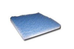 107X 25" Wide x 100' Long Blue Heavy Duty Paint Arrestor Rolls 017243