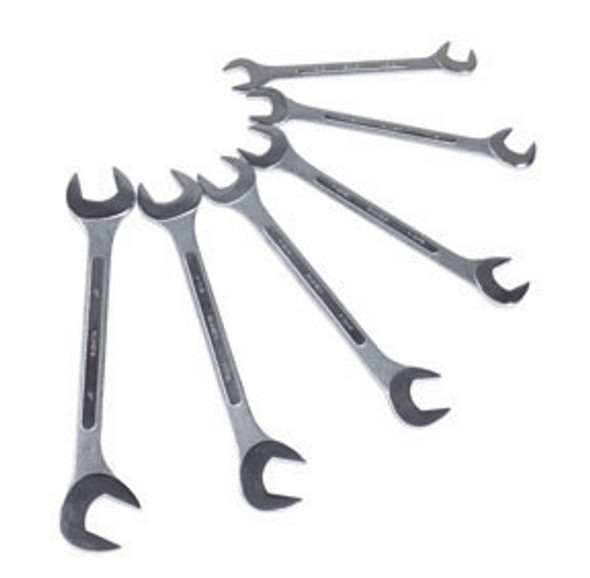 6Pc Jumbo Angled Wrench Set, Fractional raised panel 9916 6Pc Jumbo Angled Wrench Set, Fractional raised panel 9916