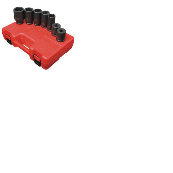 3/4" Dr Metric Truck Service Impact Socket Set, 7 Pc 4070M