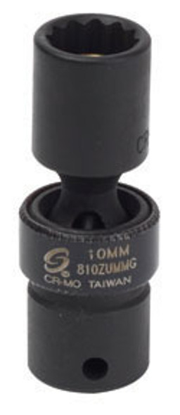 1/4" Dr. x 10mm, Magnetic Universal Metric, 12 Point 810ZUMMG 1/4" Dr. x 10mm, Magnetic Universal Metric, 12 Point 810ZUMMG