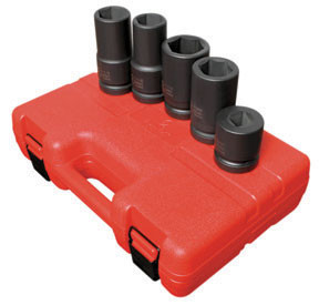 1" Dr. 5 pc. SAE & Metric Wheel Service Impact Set 5685