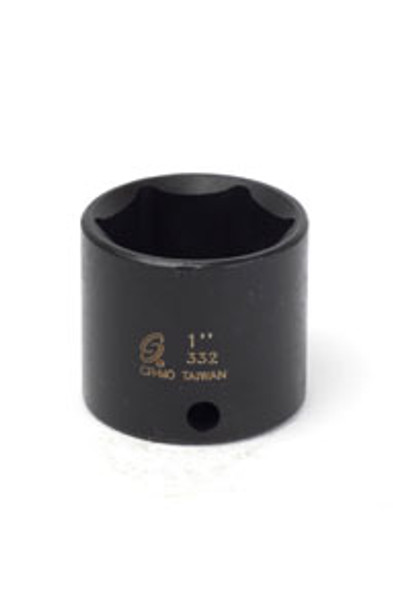 3/8" Dr Impact Socket,  1" 332 3/8" Dr Impact Socket,  1" 332