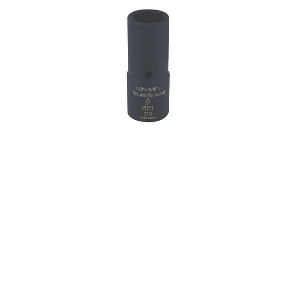 1/2" Drive, 7/8" x 15/16" Thin Wall Flip Socket 2710