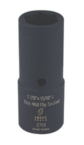 1/2" Drive, 7/8" x 15/16" Thin Wall Flip Socket 2710