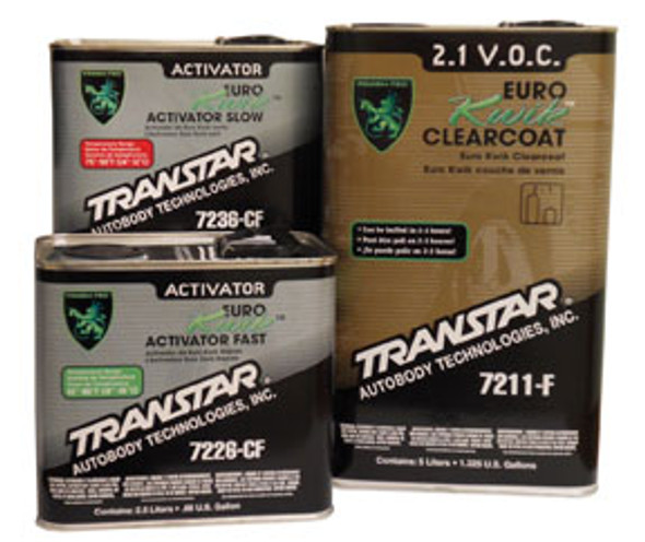 Low V.O.C. 2.1 Euro Kwik Clearcoat 7211-F