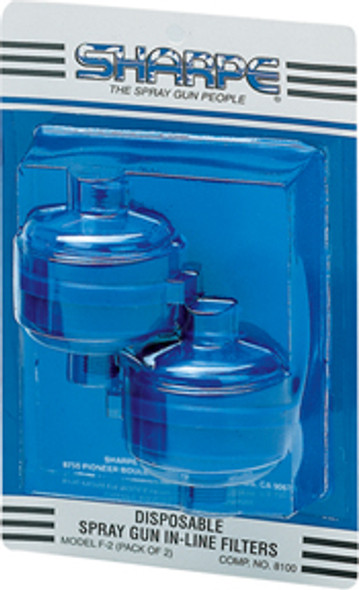 Disposable In-Line Filter, 2-pk. 8100