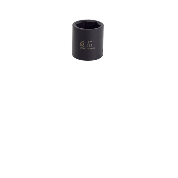 1/2" Drive, Impact Socket, 1" 232