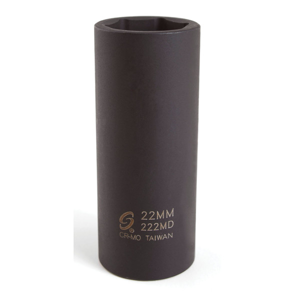 1/2" Drive, Impact Socket, 11/16" 222