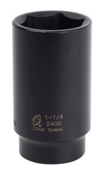 1/2" Drive, Deep Impact Socket, 1-1/4" 240D