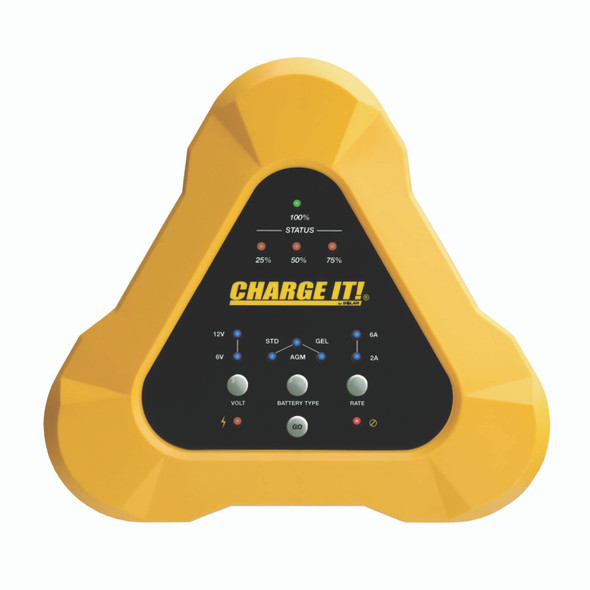 CHARGE IT! 6/12 Volt 6/2 Amp Smart Charger 4506