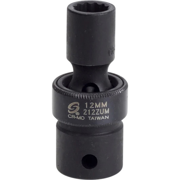 1/2" Drive, 12 Pt. Universal Impact socket, 12mm 212ZUM 1/2" Drive, 12 Pt. Universal Impact socket, 12mm 212ZUM