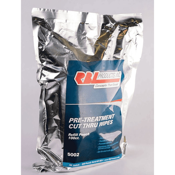 12" x 13" Pre-Treatment Cut Thru Wipe- 1 Pouch 5003
