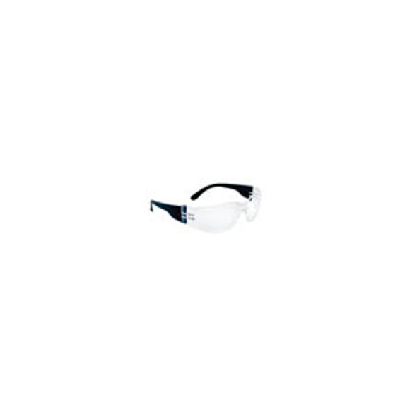 Black Frame NSX Safety Glasses with Clear Lens 5340