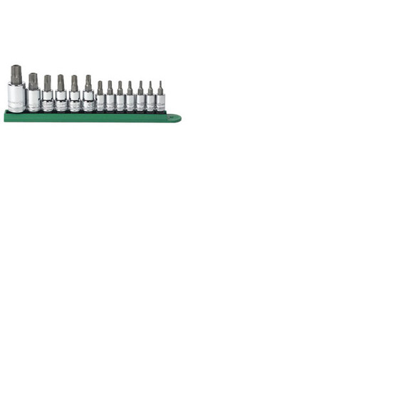 13 Pc. Tamperproof Torx Bit Socket Set 80725