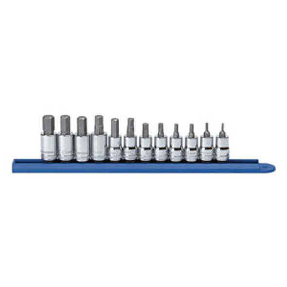 12 pc. 3/8" Dr. Metric Hex Bit Socket Set 80580