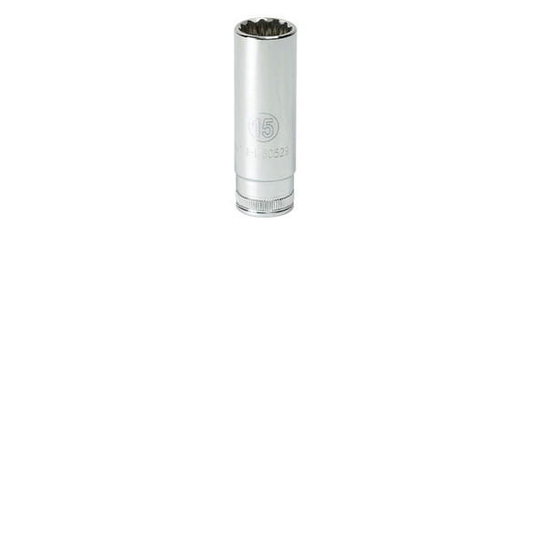 3/8" Dr. 6 Pt. Deep Metric Socket 12mm 80394D