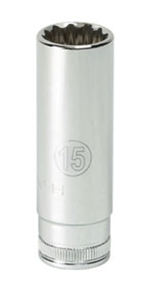 1/4" Dr 6 Pt. Deep Metric Socket, 13 mm 80148