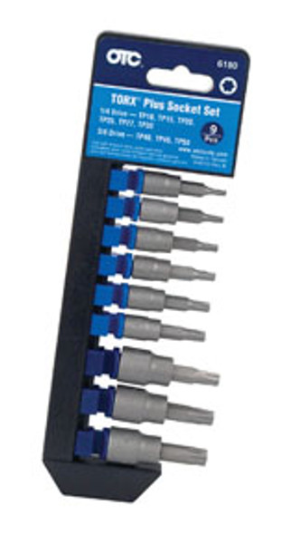 9 pc. Torx Plus Bit Socket Set 6180