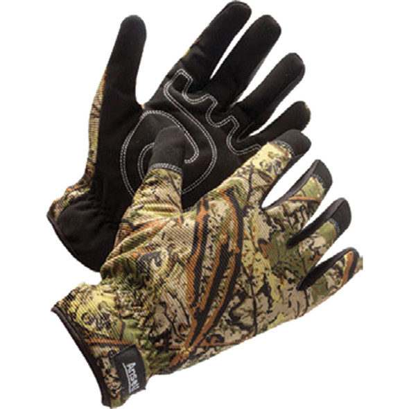 Green Winter Insulated Camo Glove, Medium 97-611M