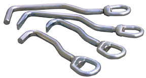 4 pc. Sheet Metal Hook Set 3100