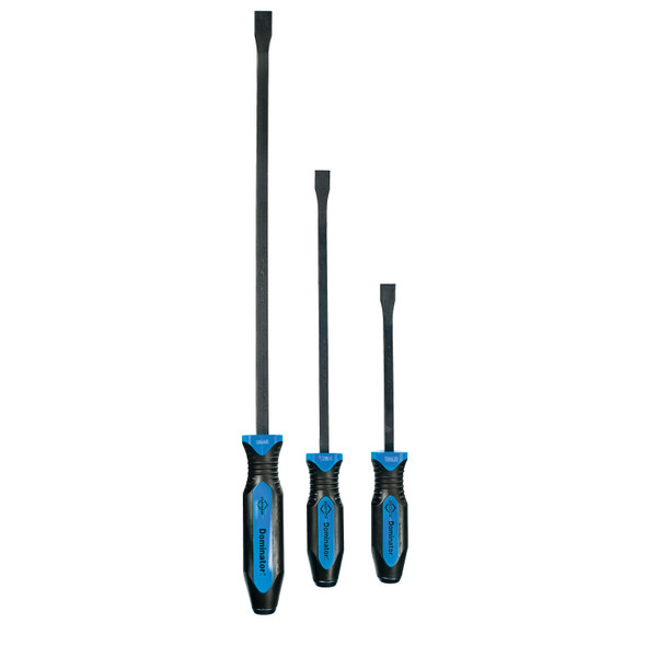 3 Pc. Dominator Curved Pry Bar Set, Blue 14071BL