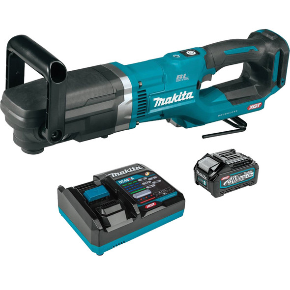 40V MAX XGT¨ Brushless Cordless 7/16" Hex Right Angle Drill Kit GAD02M1