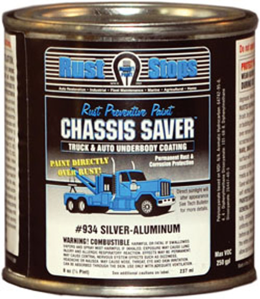 Chassis Saver Silver Aluminum, 1/2 Pints UCP934-16 Chassis Saver Silver Aluminum, 1/2 Pints UCP934-16